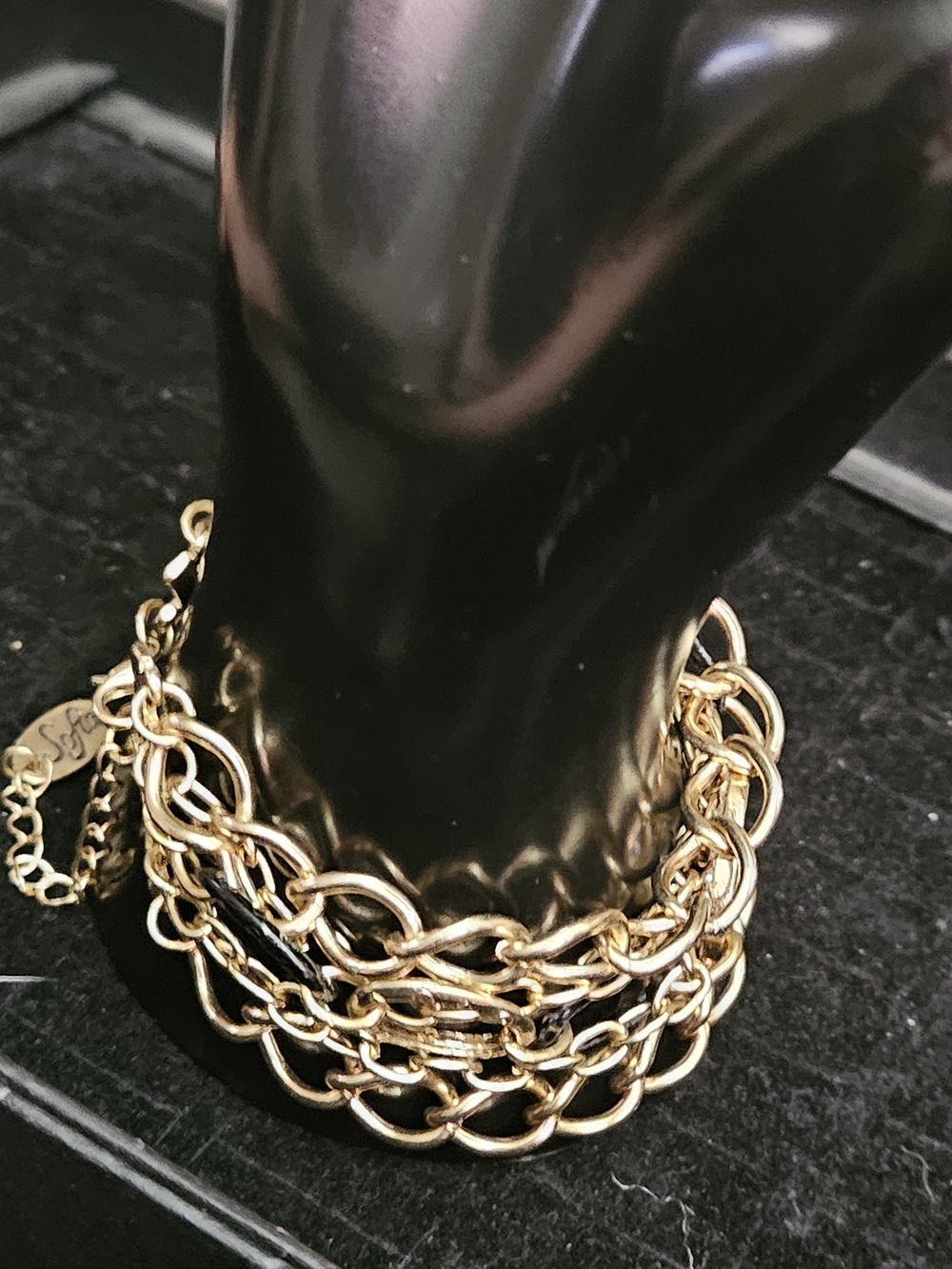 Gold Multi-Chain Statement Necklace